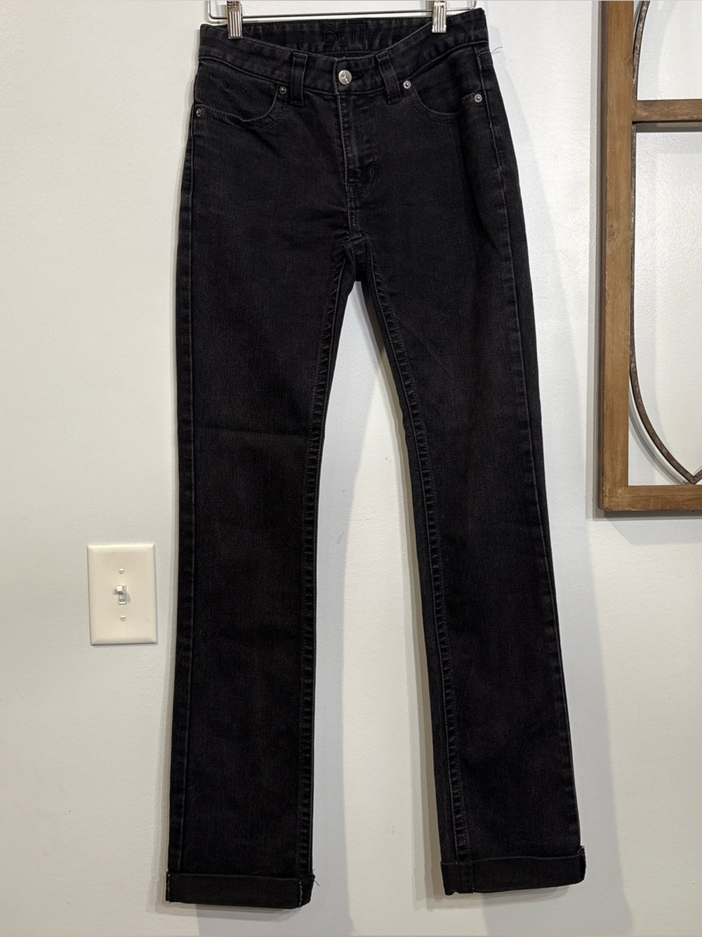 Kimes Ranch Betty Jeans size 0 black Straight leg